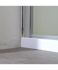BOX DOCCIA WALK-IN CROMATO, 110X190 CM